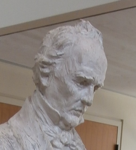 James Buchanan statue at the Visitors Center at Wheatland - Lancaster, Pennsylvania