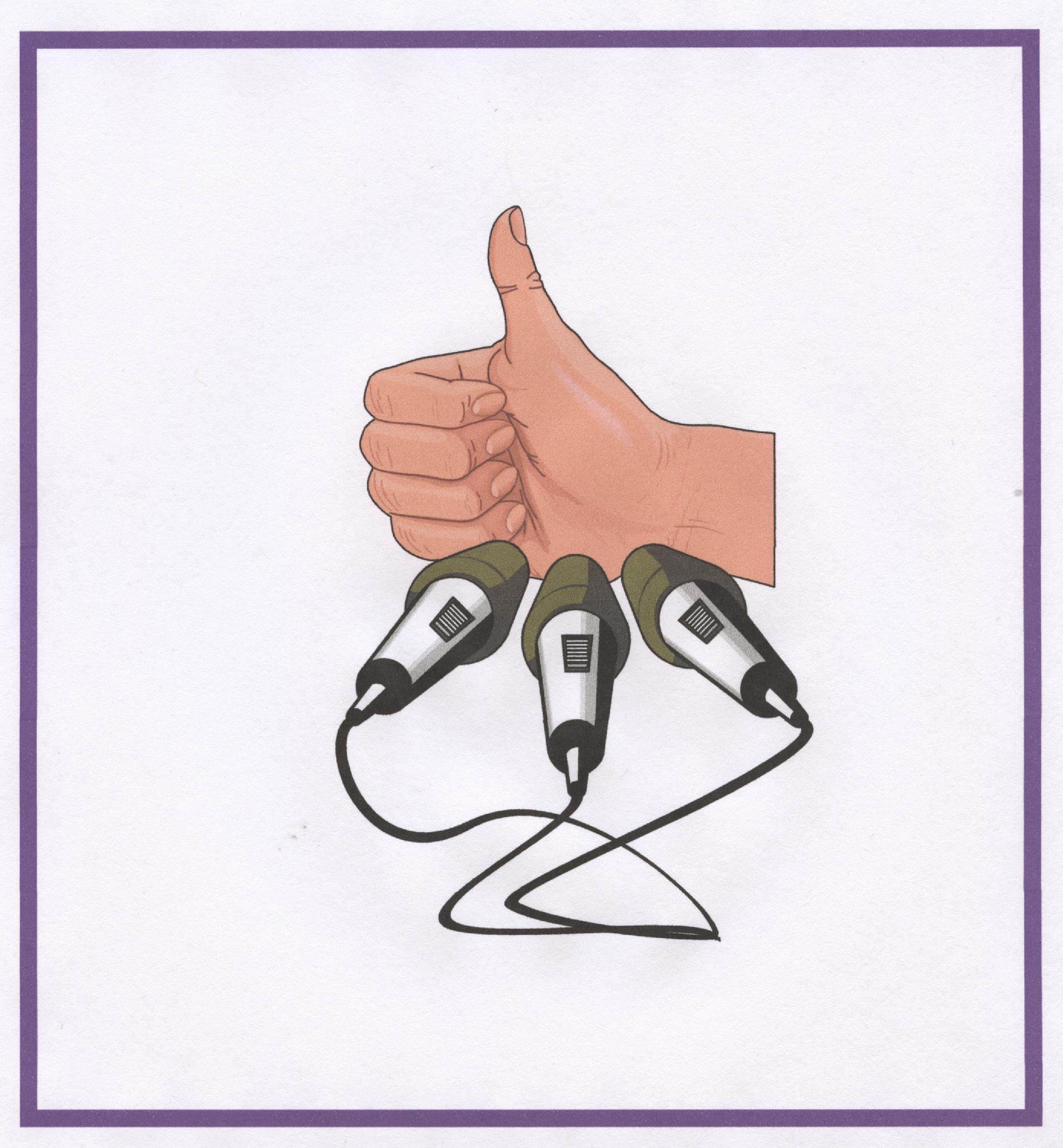 Listening Thumbs Up clipart