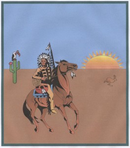 Tecumseh (Indian) - Clipart