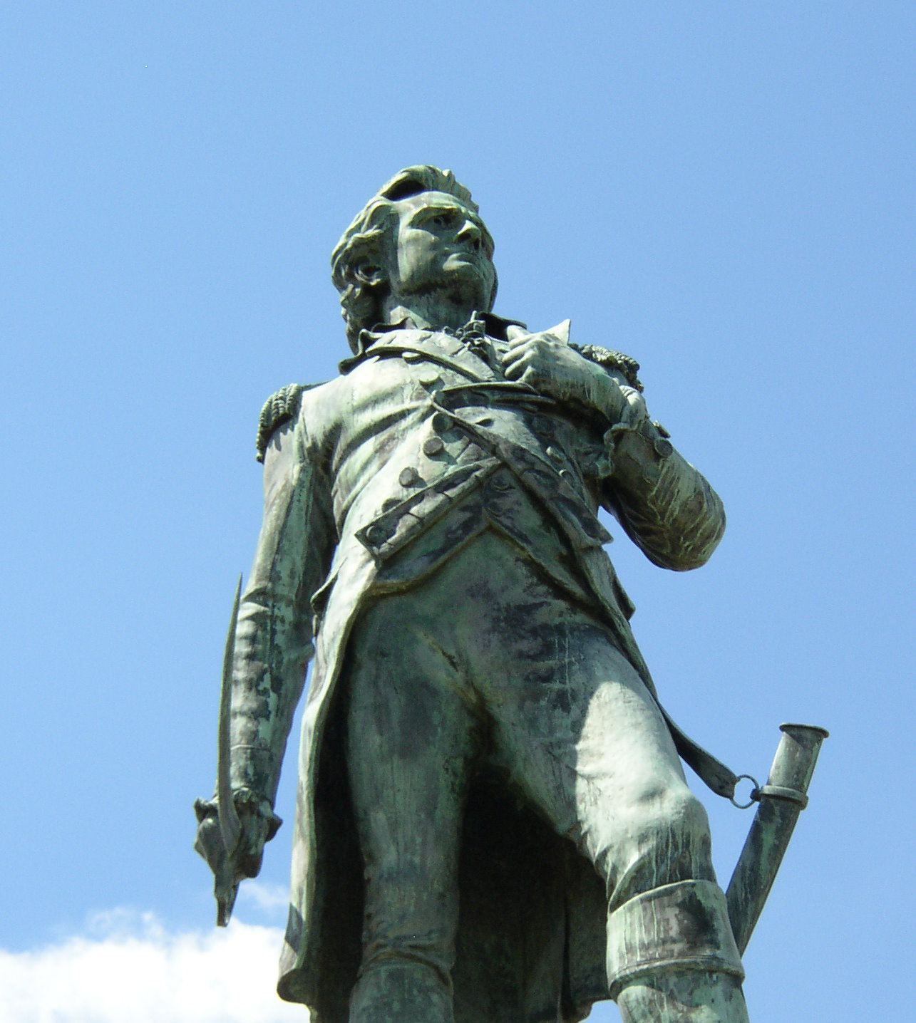 Hugh Mercer Statue - Fredericksburg, Virginia