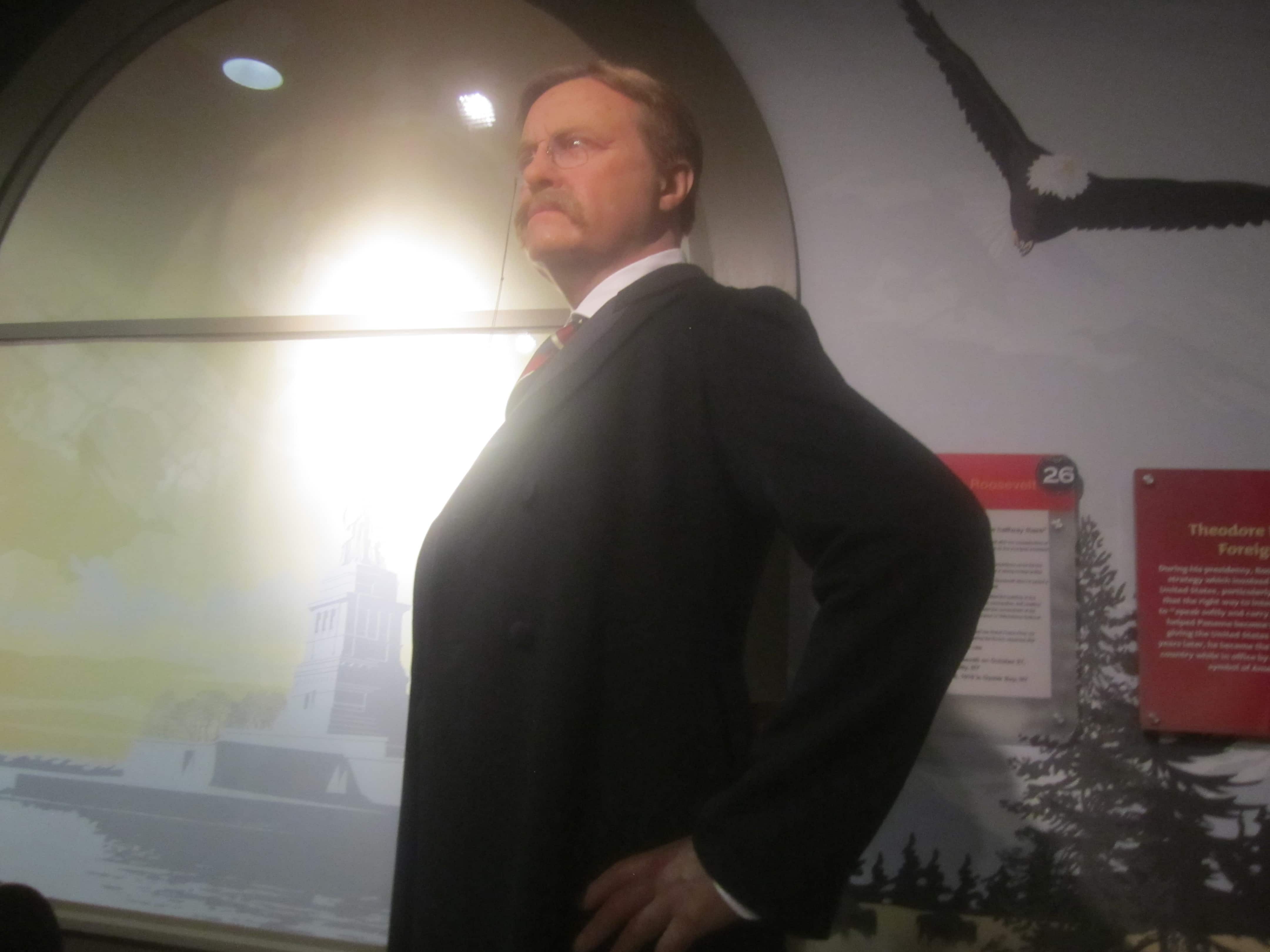 Teddy Roosevelt - Madame Tussauds, Washington DC