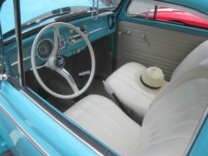 4th of July 2015 - Fredericksburg Car Show - VW Beetle (Inside)