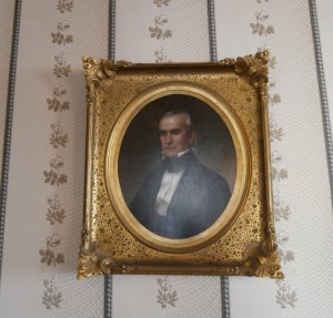 James K. Polk Picture (when he left office) - Columbia, Tennessee