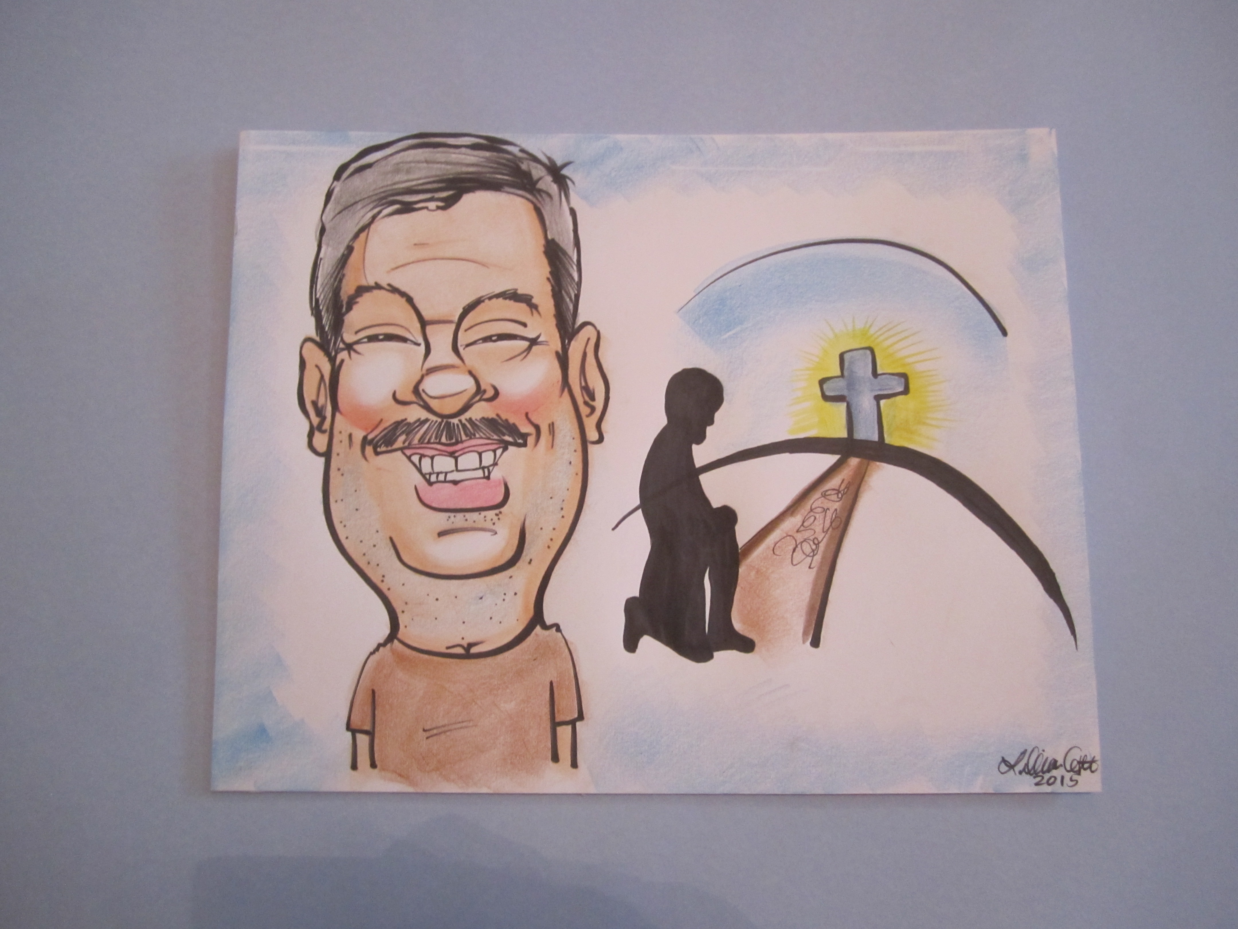 Wayne Presidential Crossroads Caricature