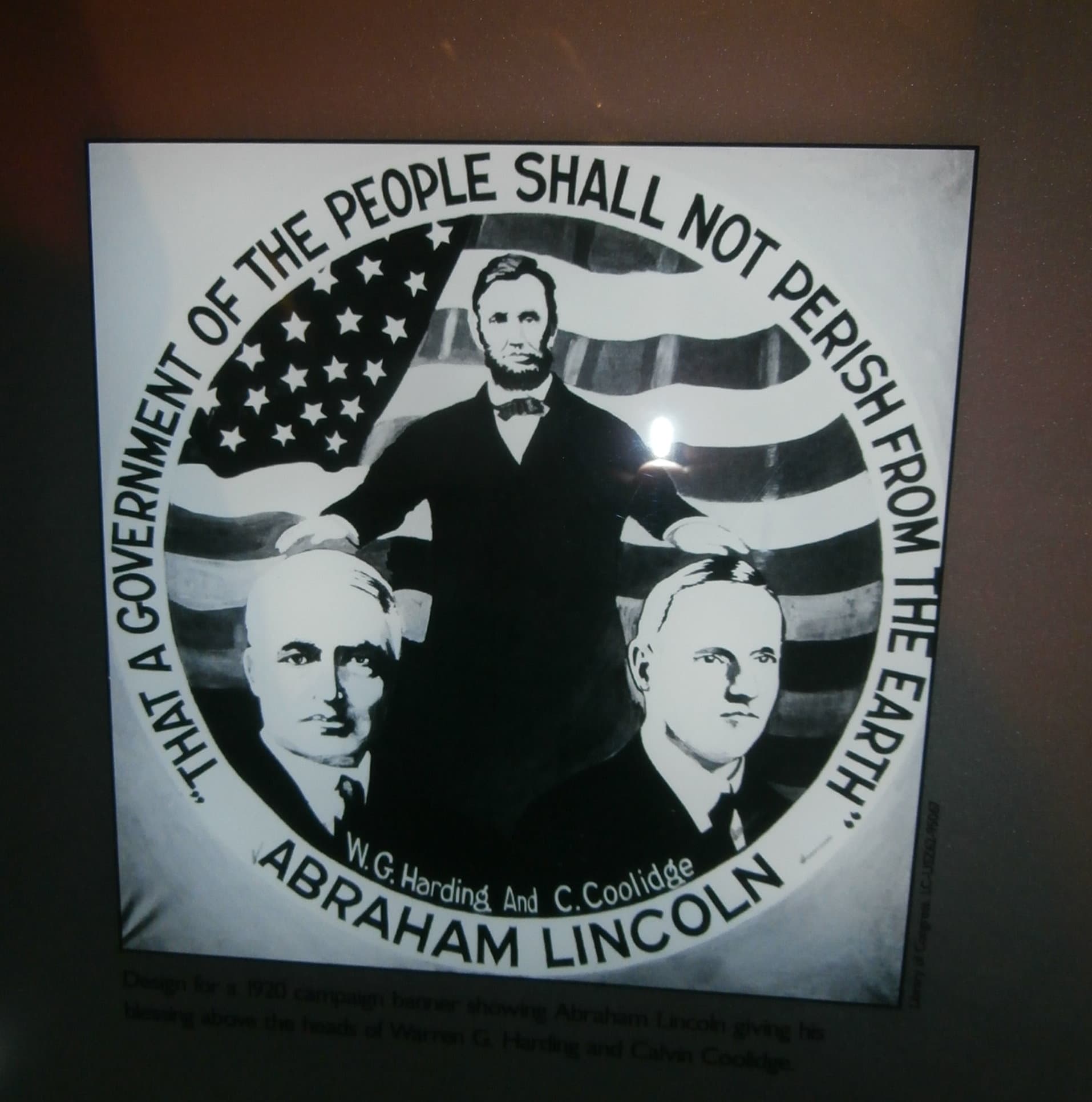 Lincoln, Harding, Coolidge Poster