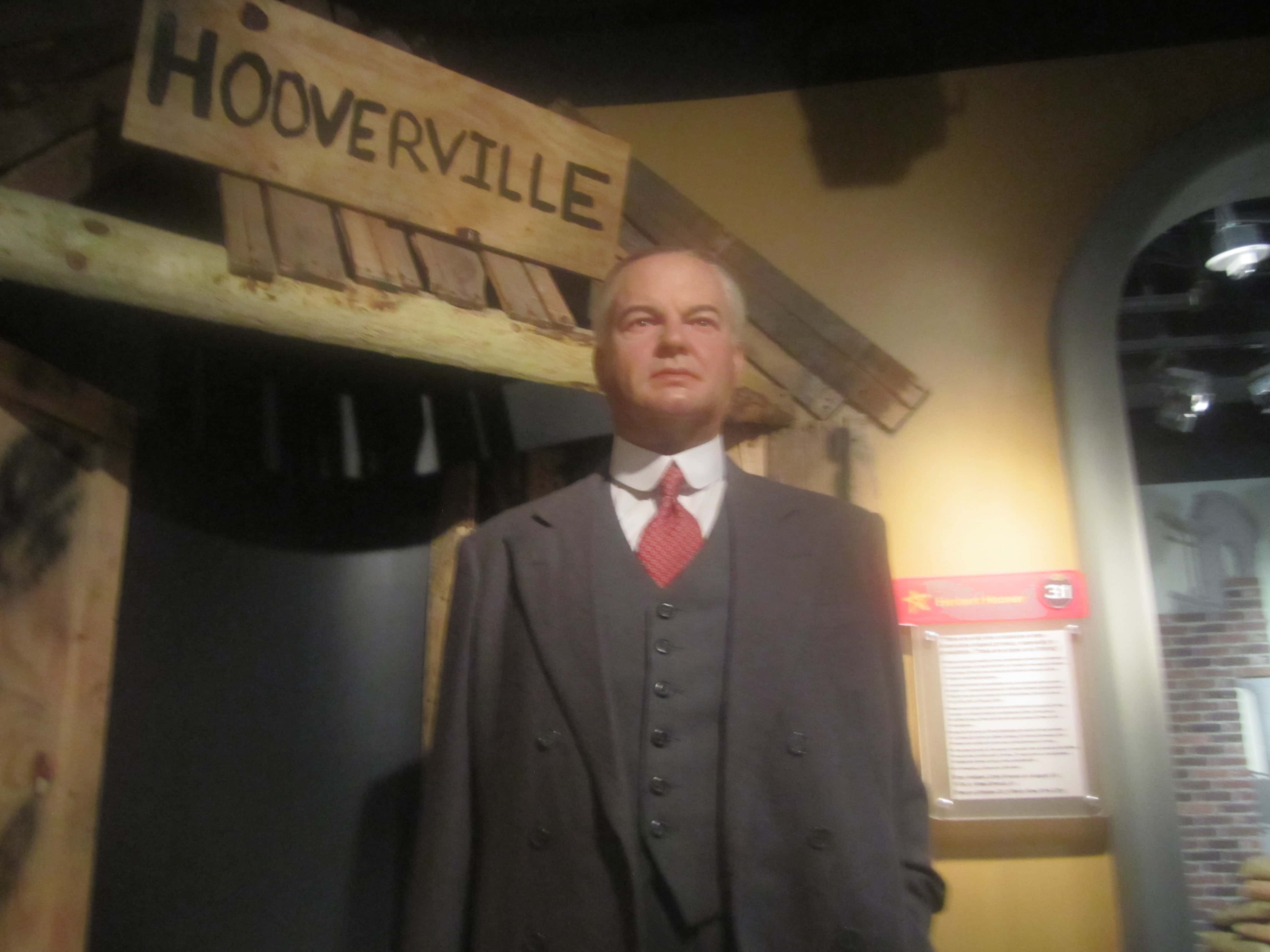 President Herbert Hoover - Madame Tussauds - Washington DC