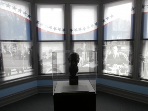 Woodrow Wilson bust - Woodrow Wilson Presidential Library, Staunton, Virginia