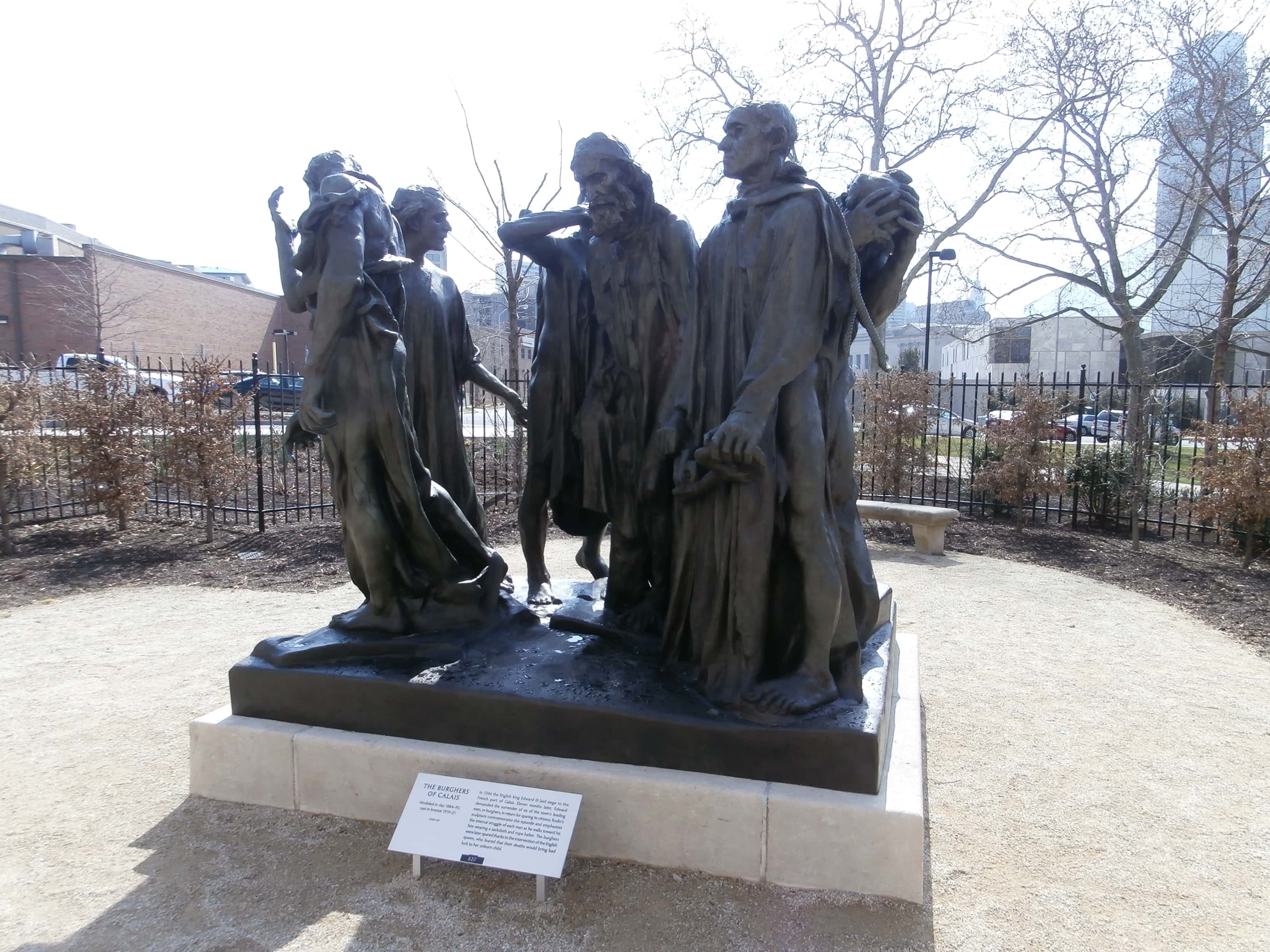 Burchers of Calais statue - Philadelphia, Pennsylvania