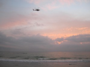 Coast Guard helicopter - St. Petersburg Beach, Florida