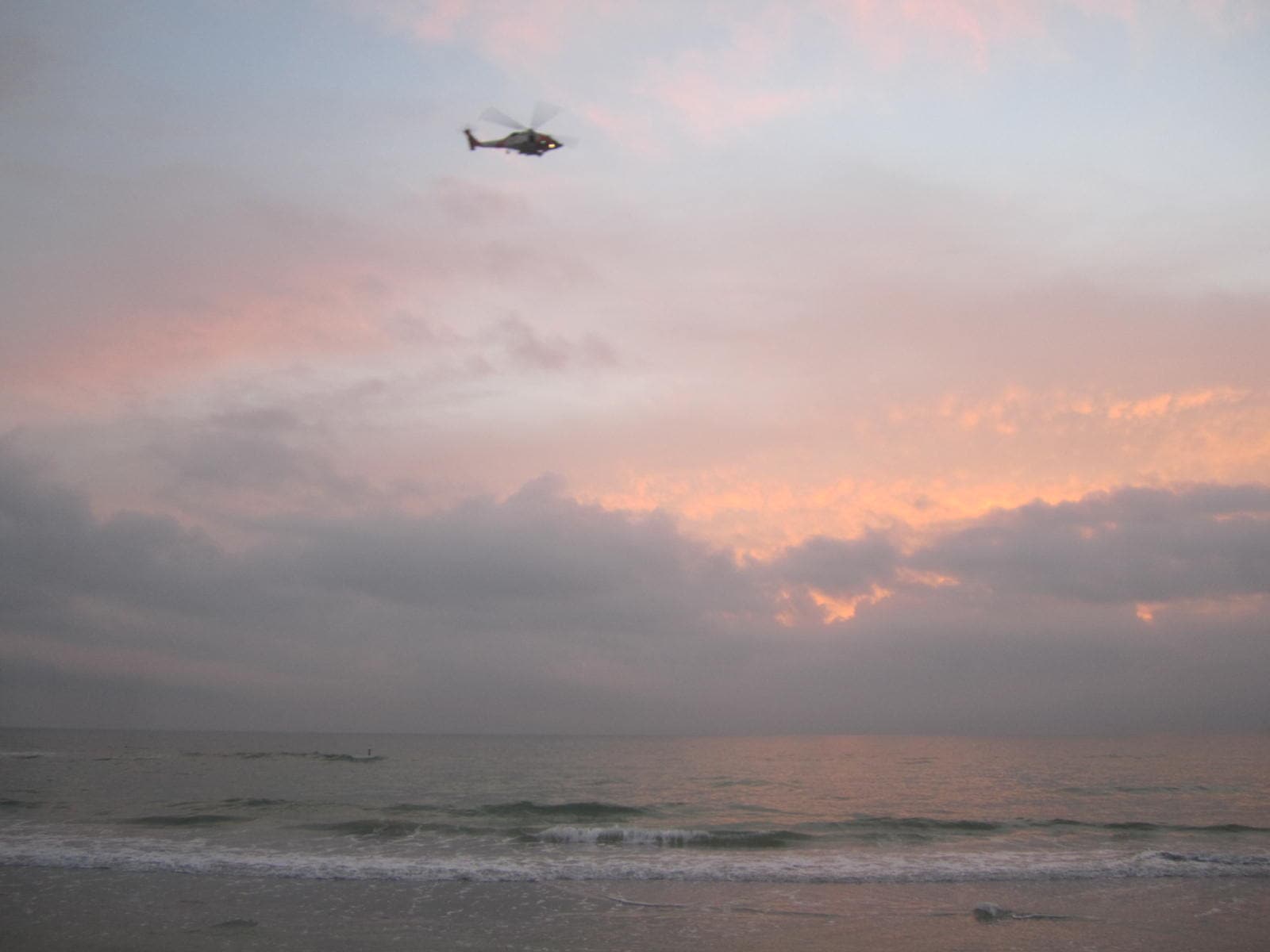 Coast Guard helicopter - St. Petersburg Beach, Florida