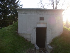 Zachary Taylor's original grave, Louisville, Kentucky