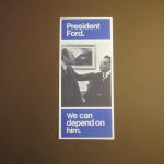 President Ford campaign flyer