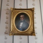 Portrait of James K Polk after he left the Presidency - Polk's Home, Columbia, Tennessee