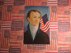 A James Monroe postcard