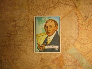 US President series trading cards - James Monroe