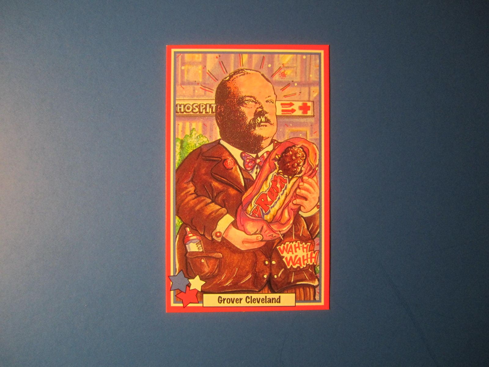 Grover Cleveland - Drake's Kids Vote96 Collector Card