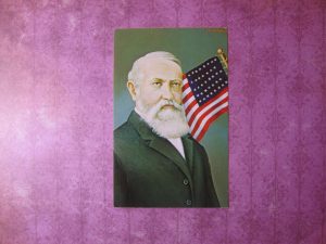 Benjamin Harrison Postcard - 1967 Morris Katz