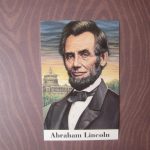 Abraham Lincoln Postcard - Classic Collection United States Postal Service - First Day of Issue June 29, 1995