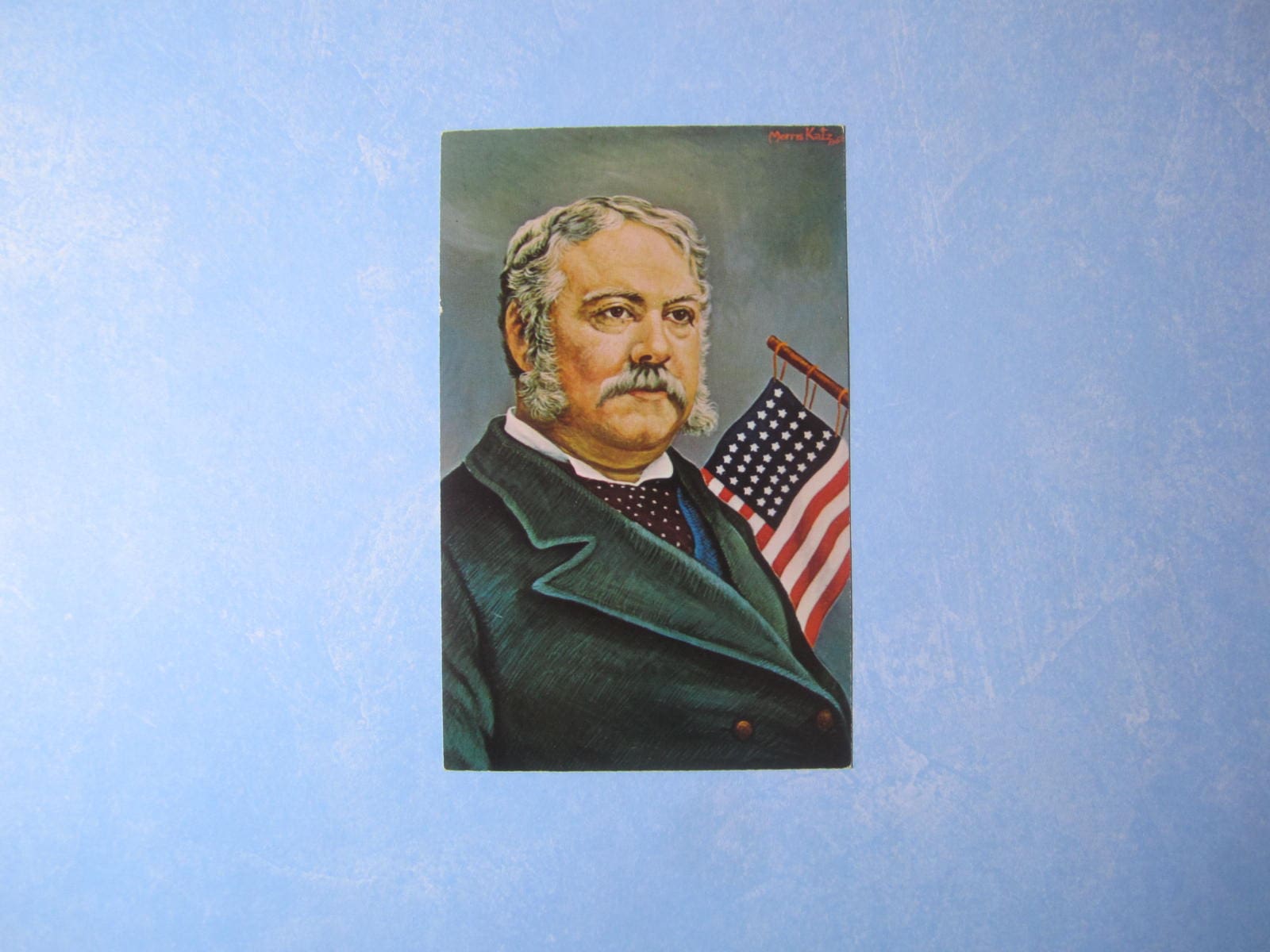 Chester Arthur Postcard - Morris Katz 1968