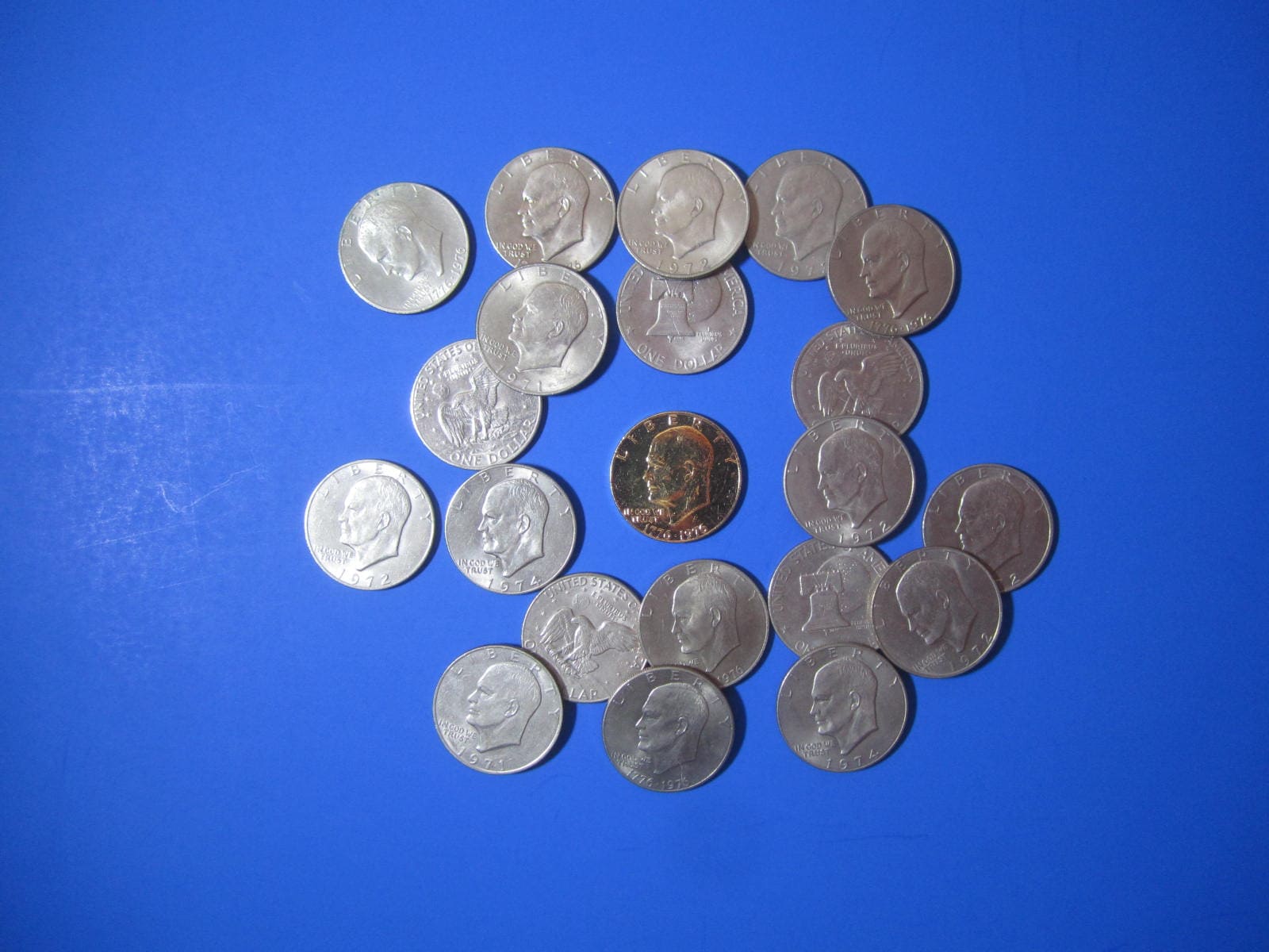 Eisenhower Dollar Coins (the big ones)
