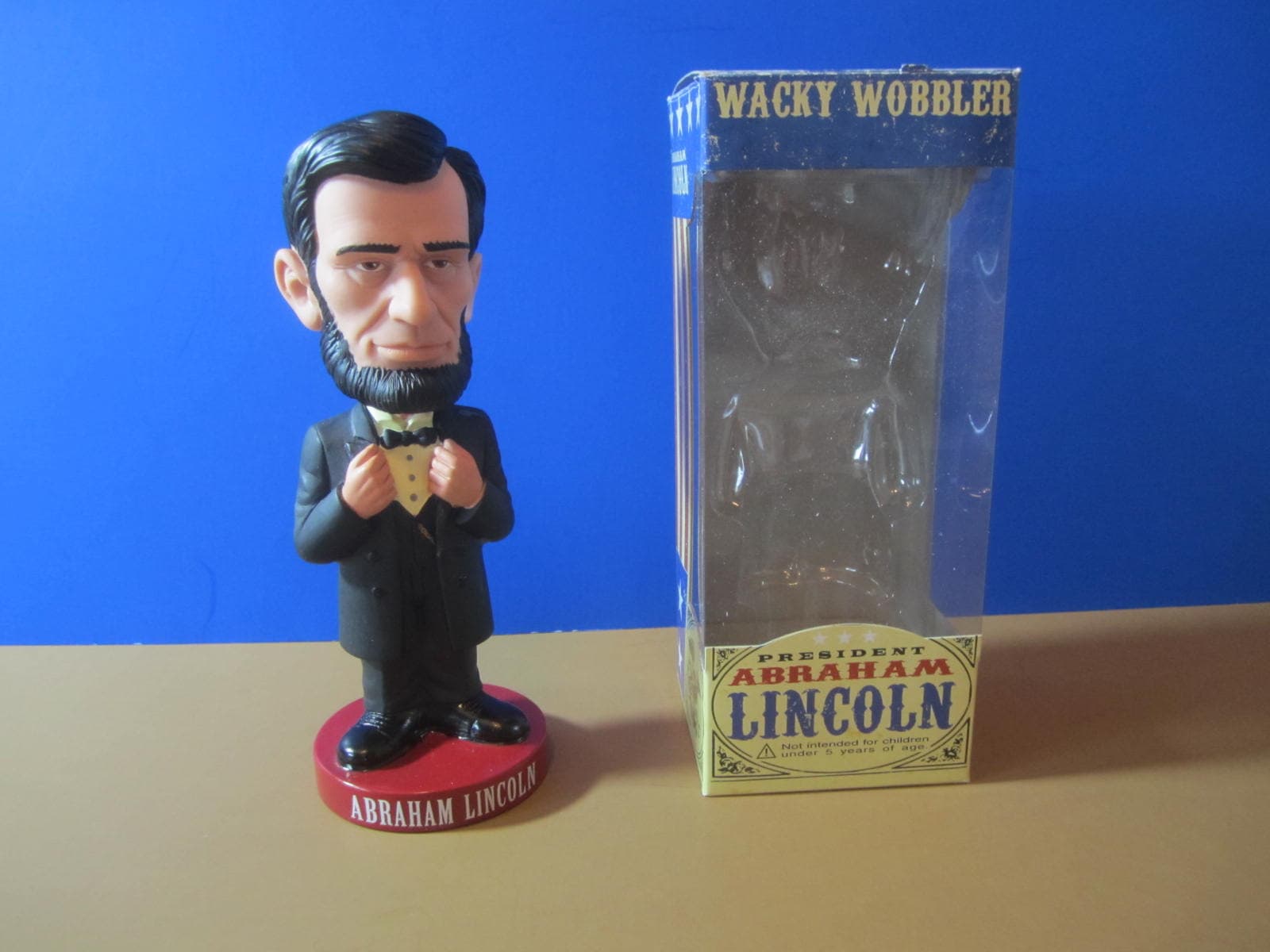Abraham Lincoln Bobblehead - Wacky Wobbler