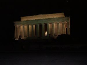 Lincoln Memorial at night - Washington DC