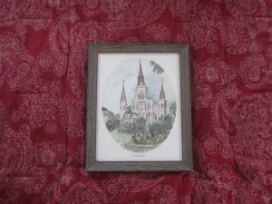 Saint Louis Cathedral, New Orleans - Jacquelin C Alexander Print