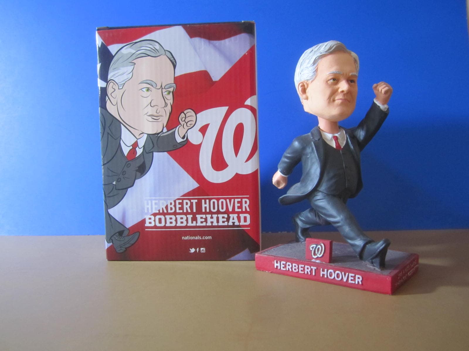 Herbert Hoover Washington Nationals' Bobblehead - 2016
