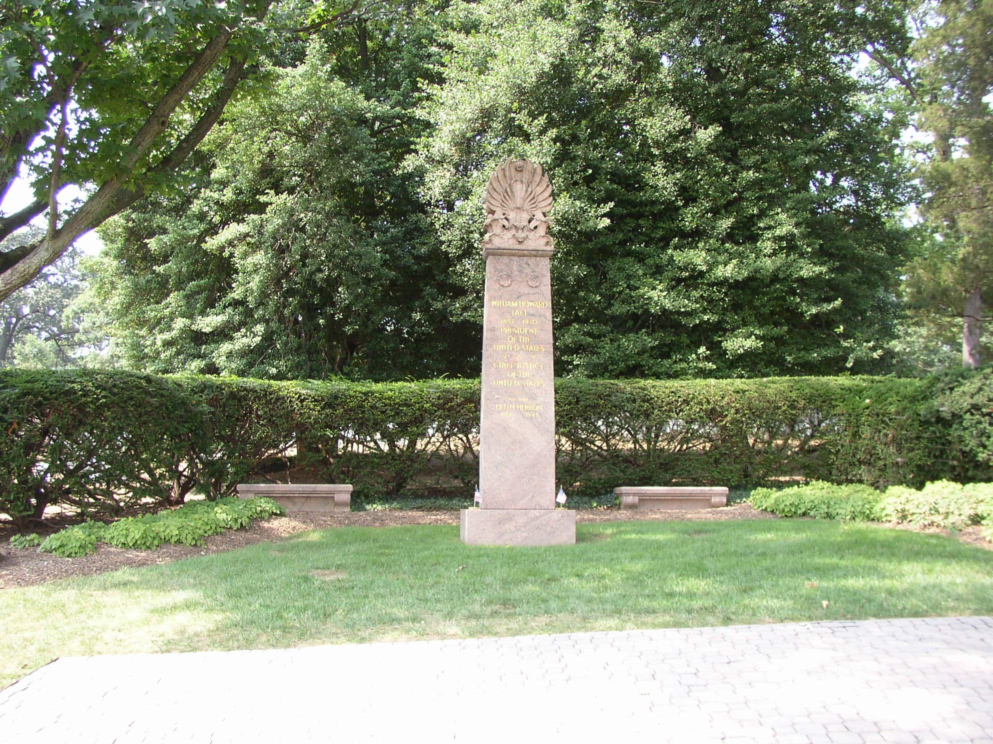 William Howard Taft's grave in Arlington National Cemetery