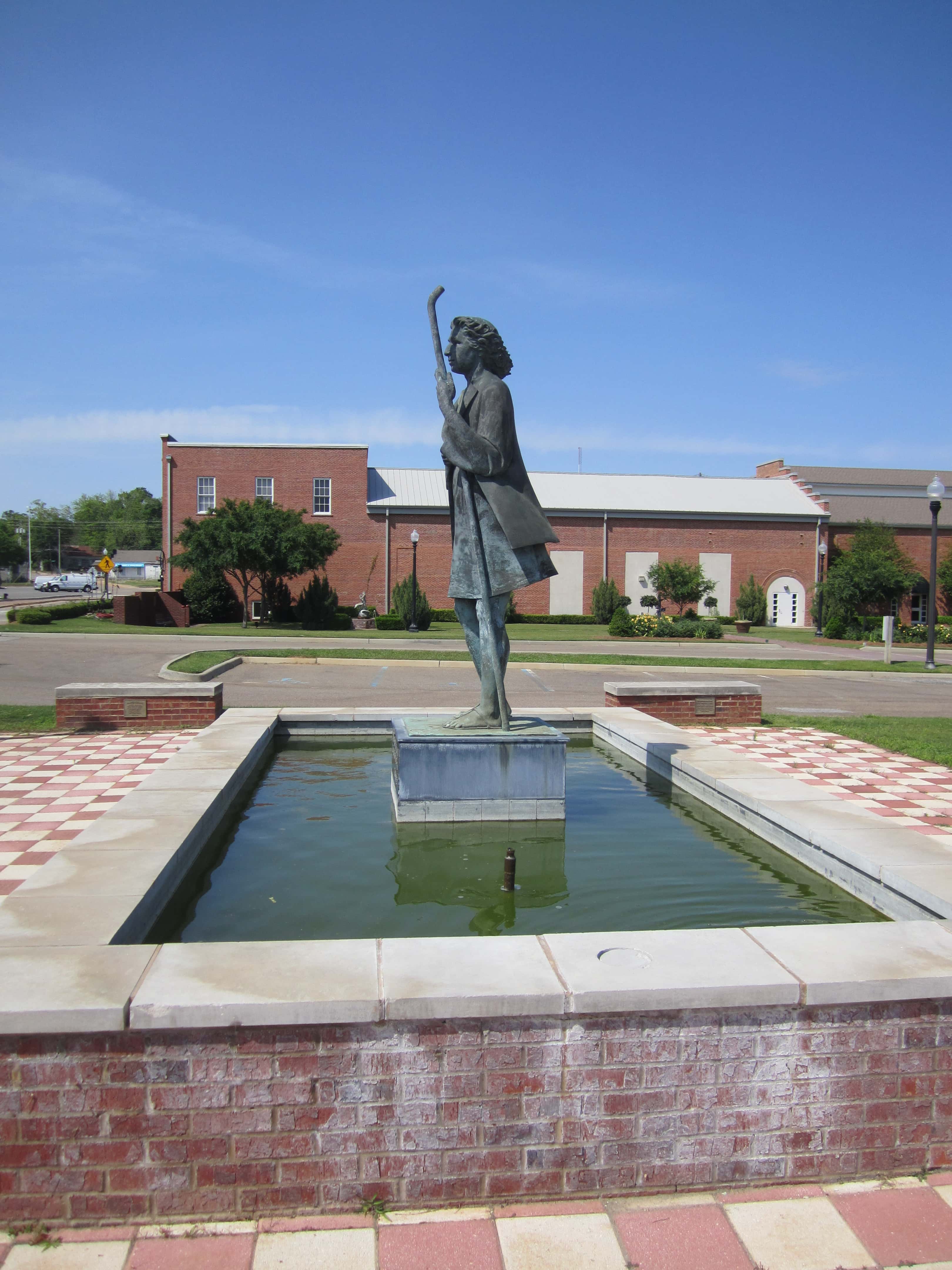 Joseph statue in Dothan, Alabama