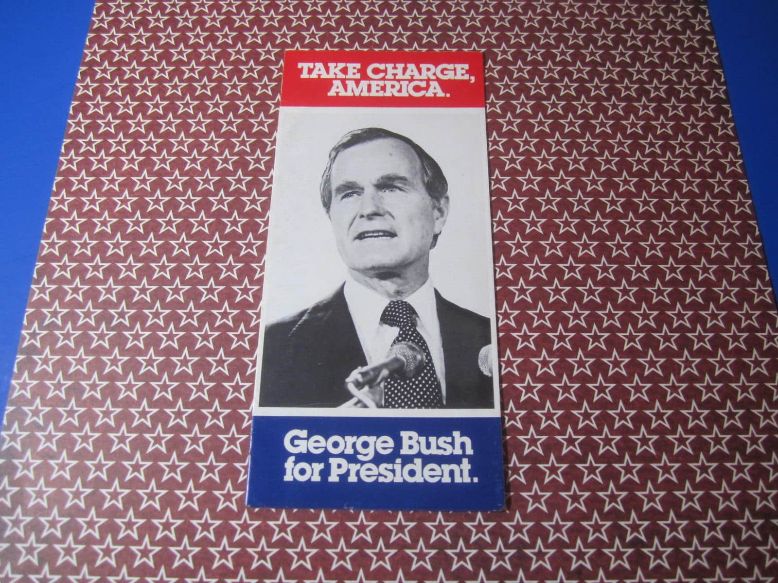 Campaign Take Charge America Literature - George HW Bush