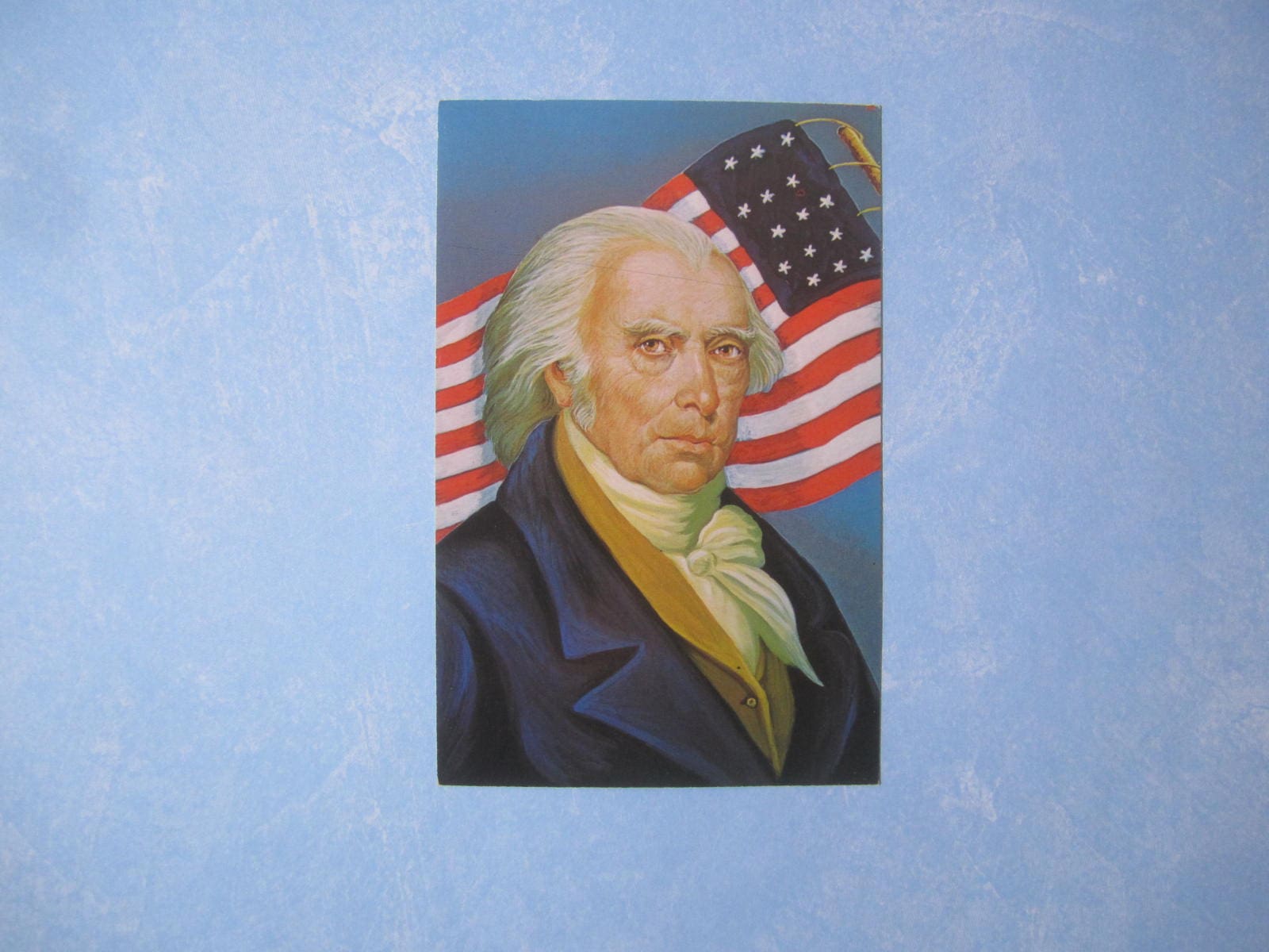 James Madison Postcard - 1967 Morris Katz