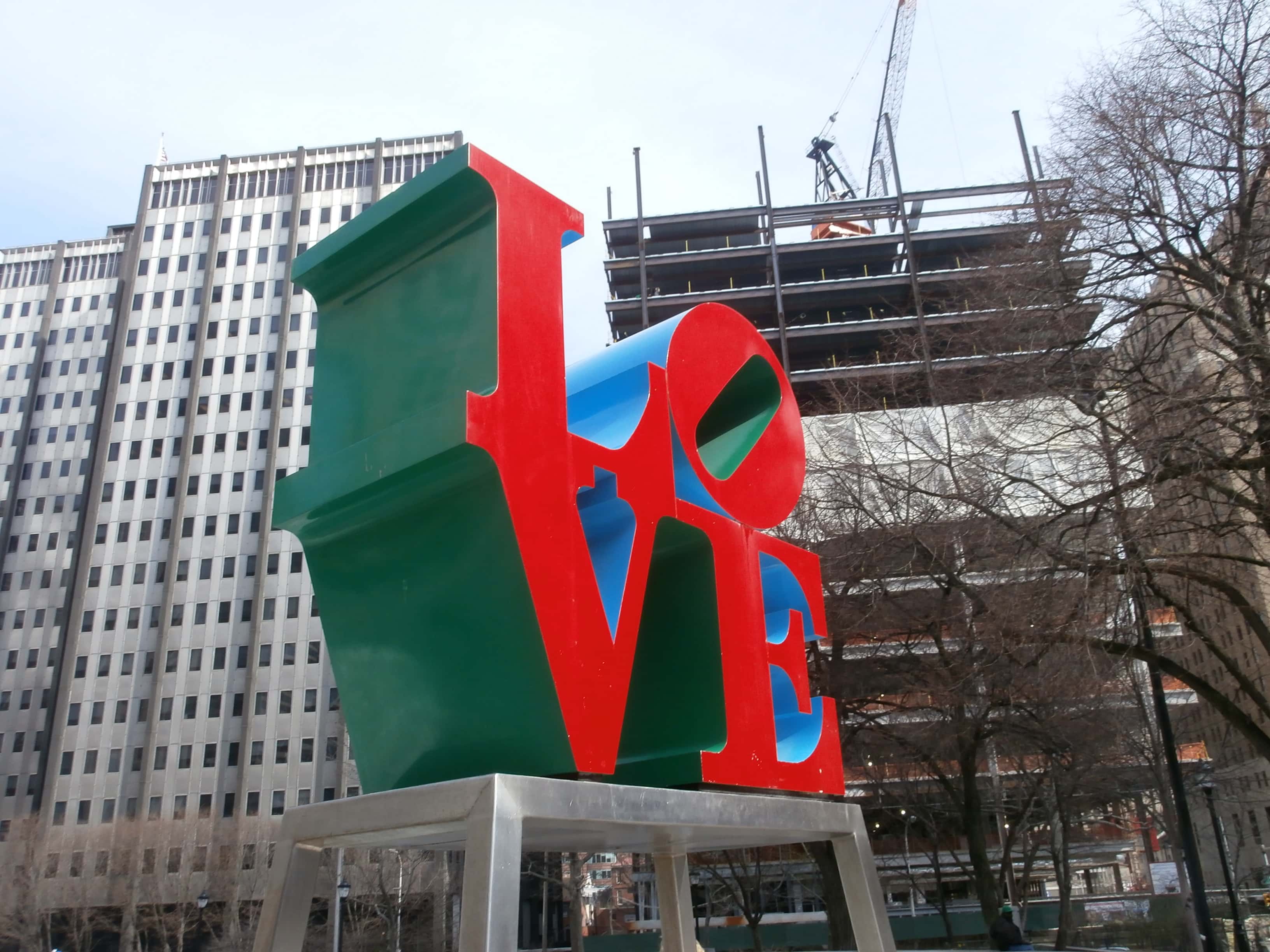 Love Statue in Philadelphia