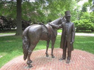 Lincoln and Horse Statue - Lincoln Cottage, Washington DC