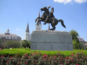 Andrew Jackson statue - New Orleans, Louisiana