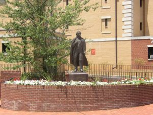Andrew Johnson statue - Johnson City, Tennessee