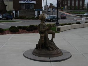 Boy Lincoln statue -Hodgenville, Kentucky