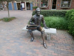 Thomas Jefferson statue - Williamsburg, Virginia