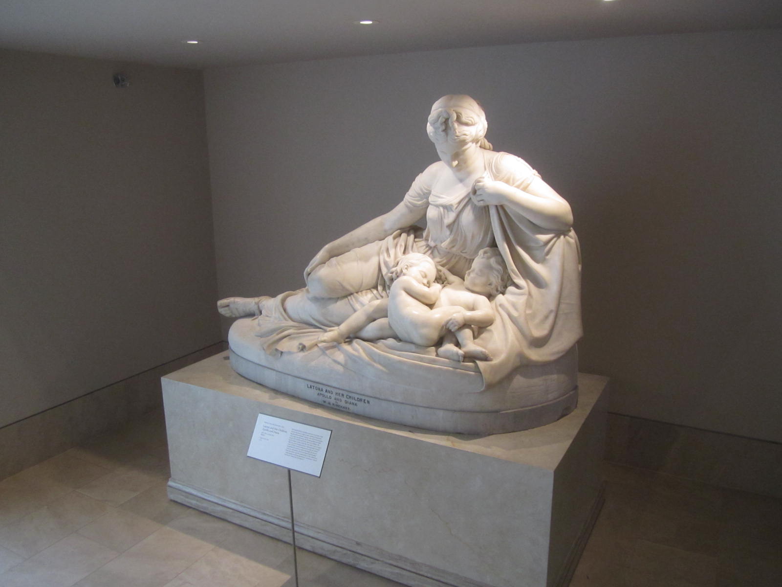 Metropolitan Museum of Art in New York City - Latona and Her Children Statue