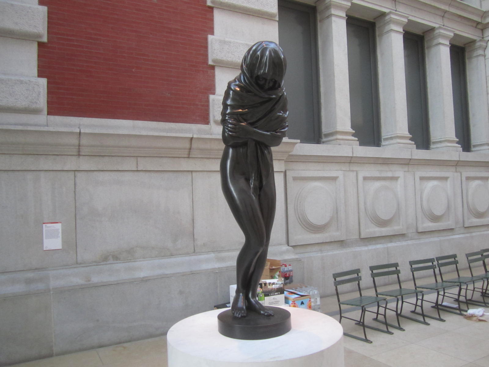 Statue at the Metropolitan Museum of Art in New York City