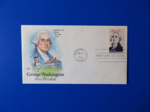 George Washington - Ameripex 86 First Day Cover