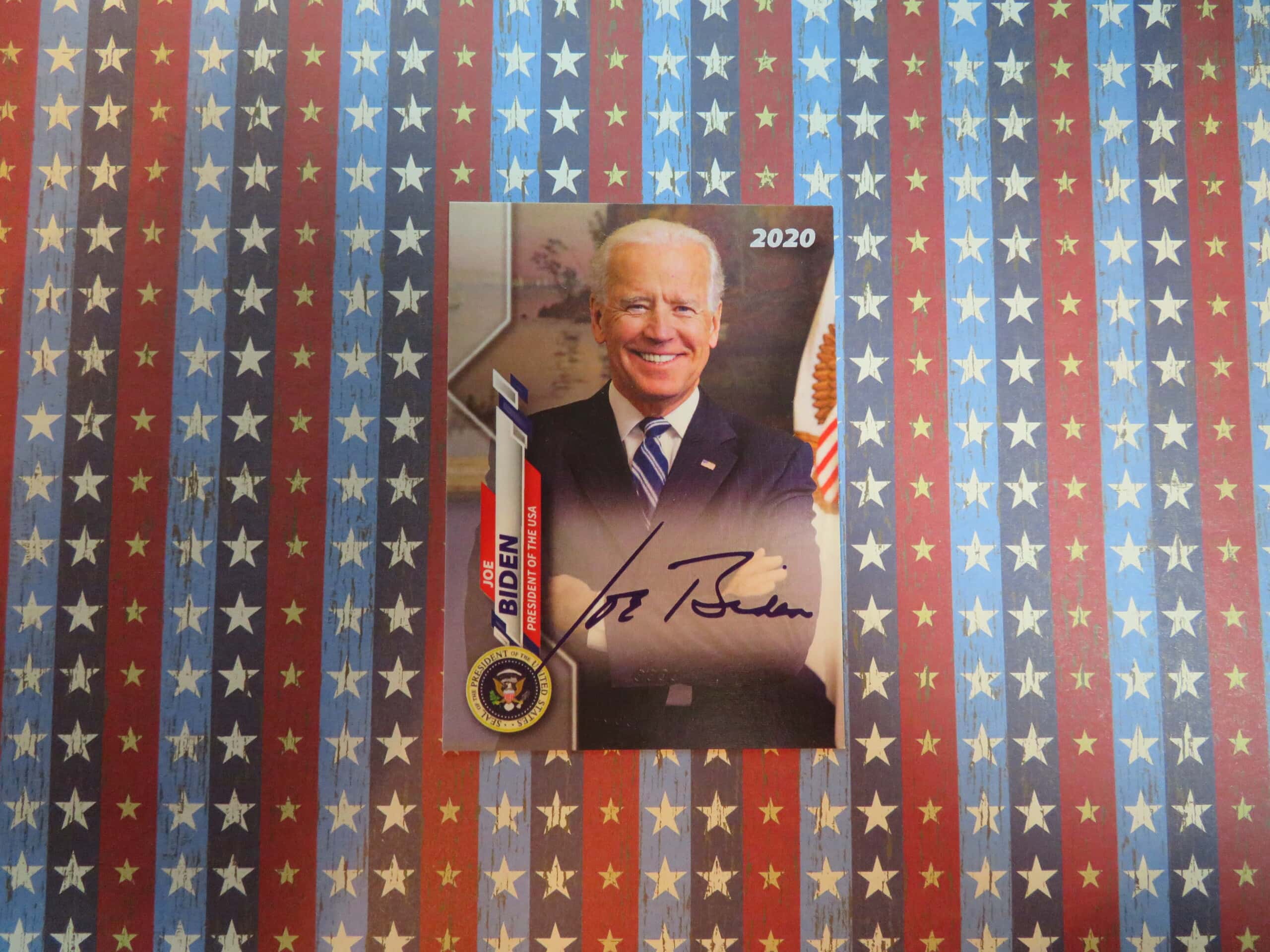Joe Biden SSP card