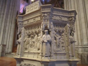 Pulpit at the National Cathedral in Washington DC